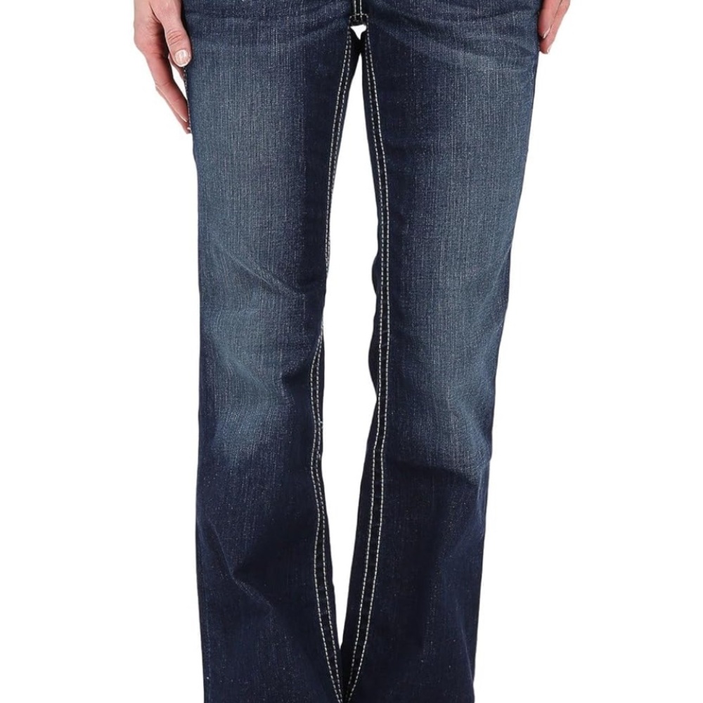 Ariat Women's Boot Cut Jeans - Dark Blue